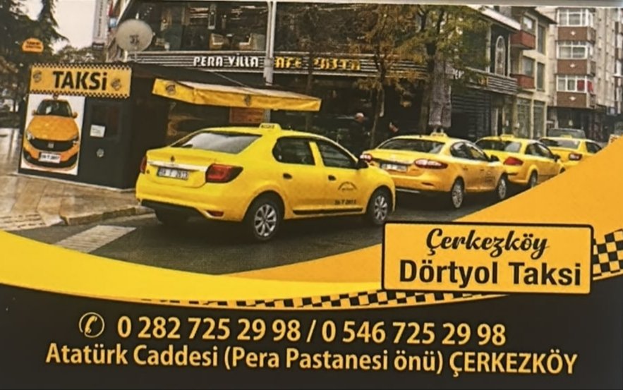 Çerkezköy Pera Taksi